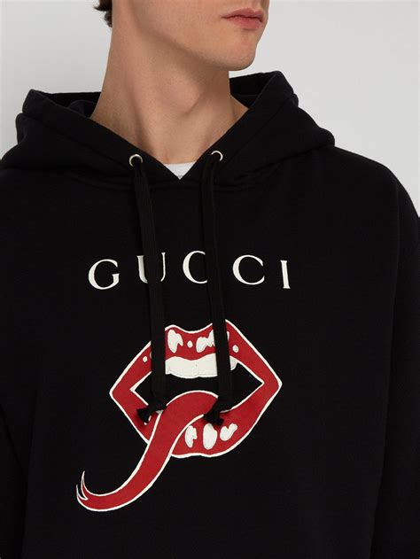 gucci black lips sweater|Gucci sweater on blackish.